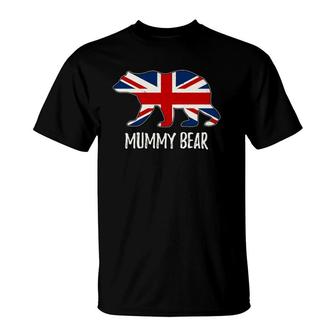 United Kingdom Flag Bear British Mama T-Shirt | Mazezy