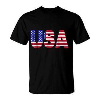 United States Of American Flag Usa T-Shirt | Mazezy