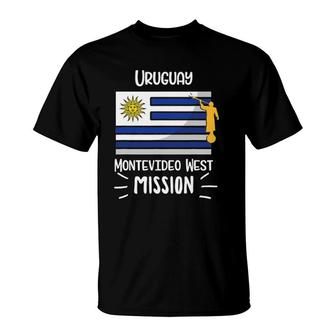 Uruguay Montevideo West Mormon Lds Mission Missionary Gift T-Shirt | Mazezy