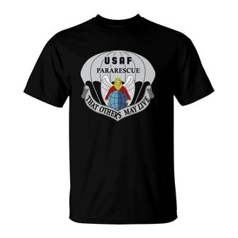 Usaf Special Forces Pararescue T-Shirt | Mazezy