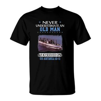 Uss Ashtabula Ao-51 Veterans Day Father's Day T-Shirt | Mazezy