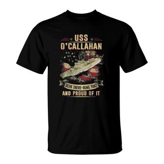 Uss O'callahan Ff-1051 Us Navy T-Shirt | Mazezy