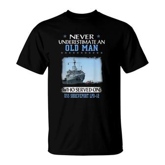 Uss Shreveport Lpd-12 Veterans Day Father Day T-Shirt | Mazezy