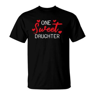 Valentine's Day Gift For Daughter Matching Family T-Shirt | Mazezy