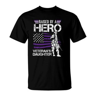 Veteran Daughter Month Of The Military Child Army Kids T-Shirt | Mazezy