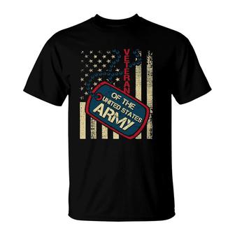 Veteran Of The United States Army - Patriotic American Flag T-Shirt | Mazezy AU