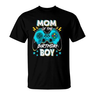 Video Game Birthday Party Mom Of The Birthday Boy Matching T-Shirt | Mazezy