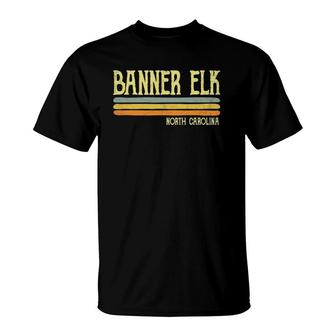 Vintage Banner Elk North Carolina Nc Souvenir Gift T-Shirt | Mazezy