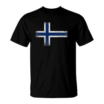 Vintage Norway Norwegian Flag Norge Gift T-Shirt | Mazezy