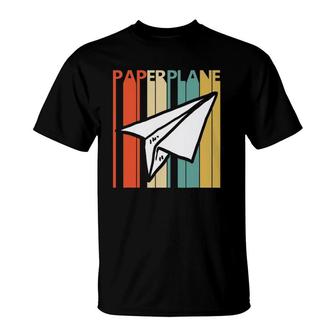 Vintage Paper Plane Gift T-Shirt | Mazezy CA