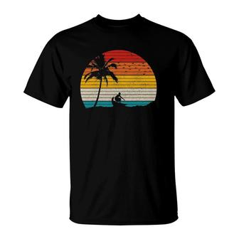 Vintage Surfer Retro Surfing Beach Surf T-Shirt | Mazezy