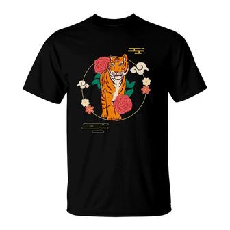 Vintage Year Of The Tiger 2022 Cool For Chinese New Year T-Shirt | Mazezy