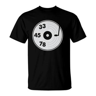 Vinyl Record 33 45 78 Turntables Dj Audiophile Lp Ep Gift T-Shirt | Mazezy CA