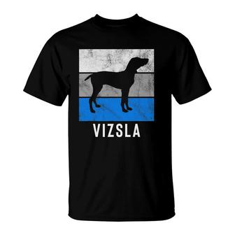 Vizsla Retro Vizsla Dog Lovers Gift T-Shirt | Mazezy