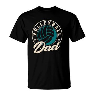 Volleyball Dad For Beach Sports Player And Volleyball Dad T-Shirt | Mazezy