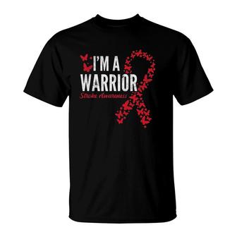 Warrior Stroke Awareness Stroke Survivor T-Shirt | Mazezy