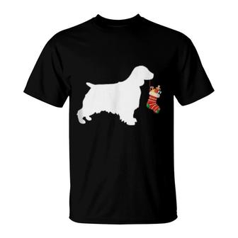 Welsh Springer Spaniel Christmas Stocking Stuffer Dog T-Shirt | Mazezy