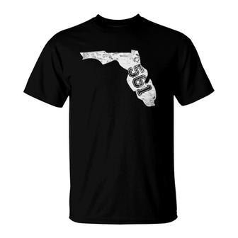 West Palm Beach Boca Raton Area Code 561 Florida Gift T-Shirt | Mazezy