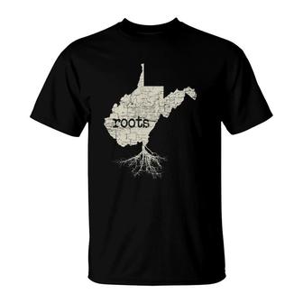 West Virginia Roots  Love Native Born State T-Shirt