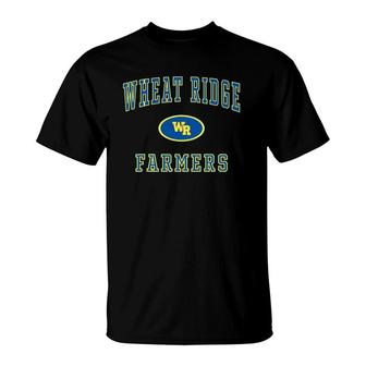 Wheat Ridge High School Farmers C1 Ver2 T-Shirt | Mazezy