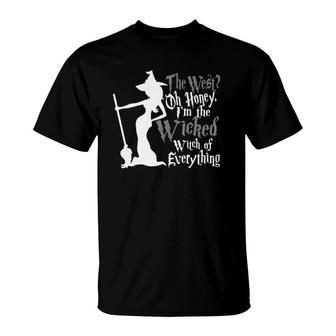 Wicked Witch Of Everything Halloween Fun T-Shirt | Mazezy