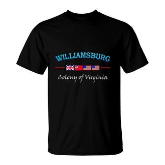 Williamsburg Virginia T-Shirt | Mazezy