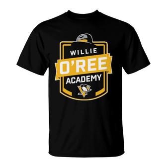 Willie O'ree Academy T-Shirt | Mazezy