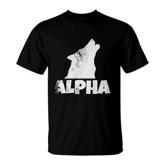Wolf Alpha T-Shirt | Mazezy