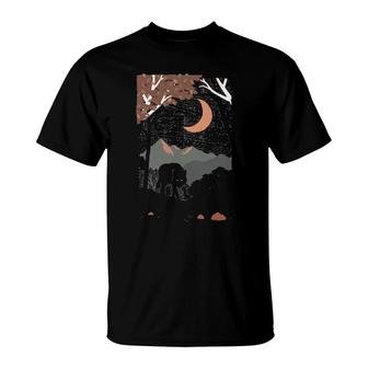 Wolf In The Forest T-Shirt | Mazezy