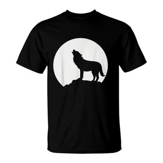 Wolf Moon T-Shirt | Mazezy