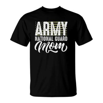 Womens Army National Guard Mom Of Hero Military Family Gifts T-Shirt | Mazezy AU