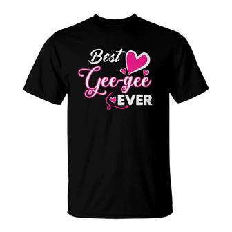 Womens Best Gee-Gee Ever - Mother's Day Gift For Aunt, Grandmamom T-Shirt