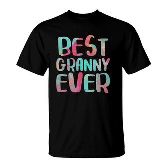 Womens Best Granny Ever Mother's Day T-Shirt | Mazezy