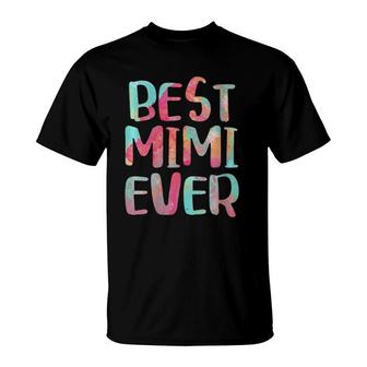 Womens Best Mimi Ever Mother's Day T-Shirt | Mazezy