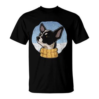 Womens Chihuahua Owner Dog Pet Winter Animal Chihuahua T-Shirt | Mazezy