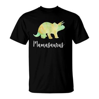 Womens Dinosaur Mamasaurus- Rex Lover Boy Family T-Shirt | Mazezy