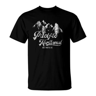 Womens Pacific Northwest Cascadia Get Outside Pnw T-Shirt | Mazezy