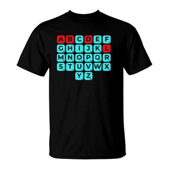 Words Cheatsheet Scrabble Word Games Board Games T-Shirt | Mazezy
