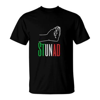 Words In Italian Stunad T-Shirt | Mazezy