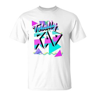 1980'S-Style Totally Rad 80S Casual Hipster V101 Ver2 T-Shirt | Mazezy UK