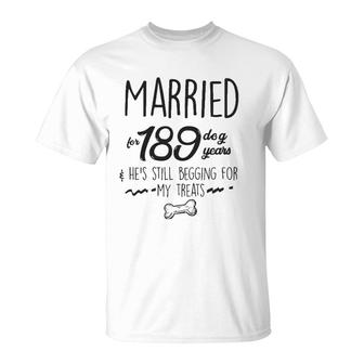 27 Yrs Anniversary Gift 27Th Wedding Anniversary For Her T-Shirt | Mazezy