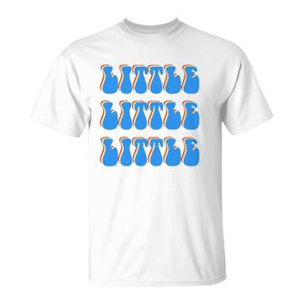 70S 80S Retro Little Sorority Reveal Family Gbig Big Little T-Shirt | Mazezy DE