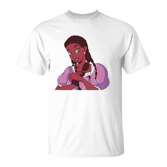 African American Black History Afro Gift Princes Woman Queen T-Shirt | Mazezy