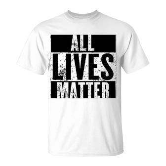All Lives Matter T-Shirt | Mazezy