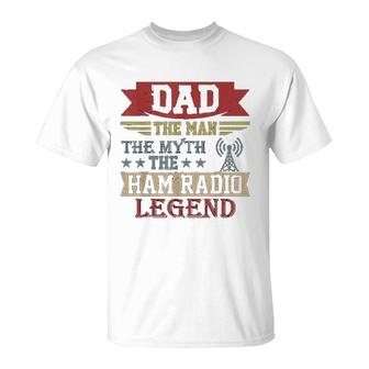 Amateur Ham Radio Operator Gift For Dad T-Shirt | Mazezy