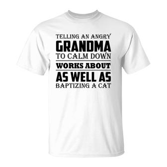 Angry Grandma T-Shirt | Mazezy