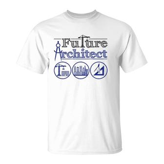Architecture Student Graduation Engineer Future Architect T-Shirt | Mazezy