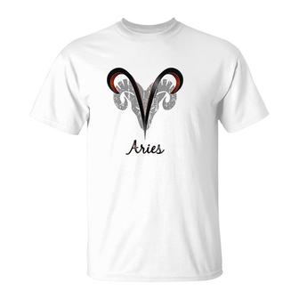Aries Symbol Childrens T-Shirt | Mazezy