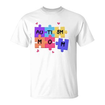 Autism Awareness Autism Support Mom Women T-Shirt | Mazezy