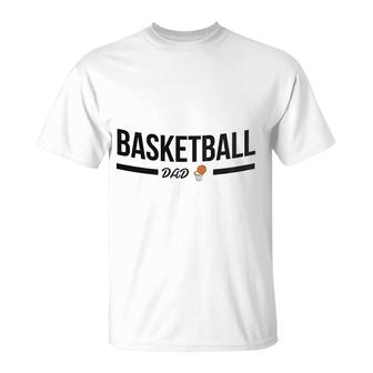 Basketball Dad Simple T-Shirt | Mazezy